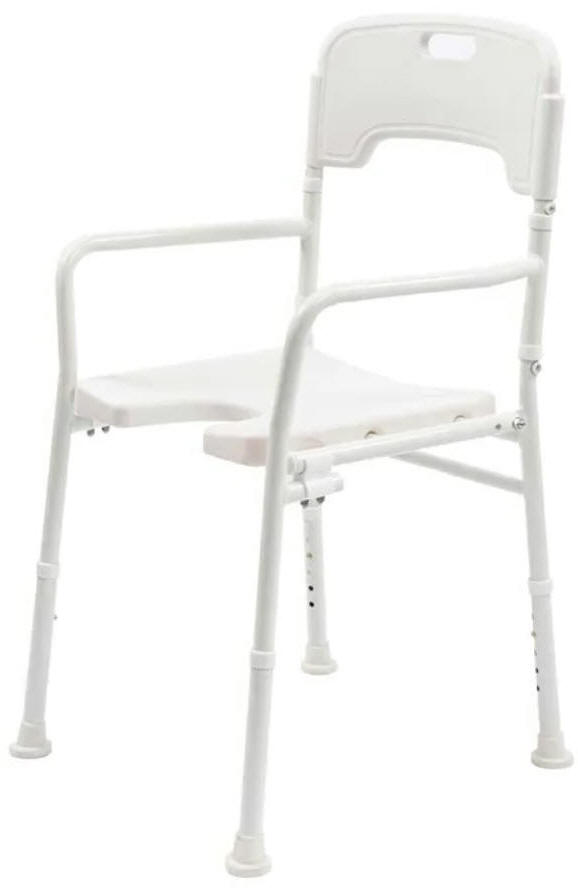 Freestanding folding shower seat clearance
